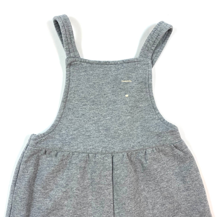 Gray Label grey sweat dungarees 18-24M