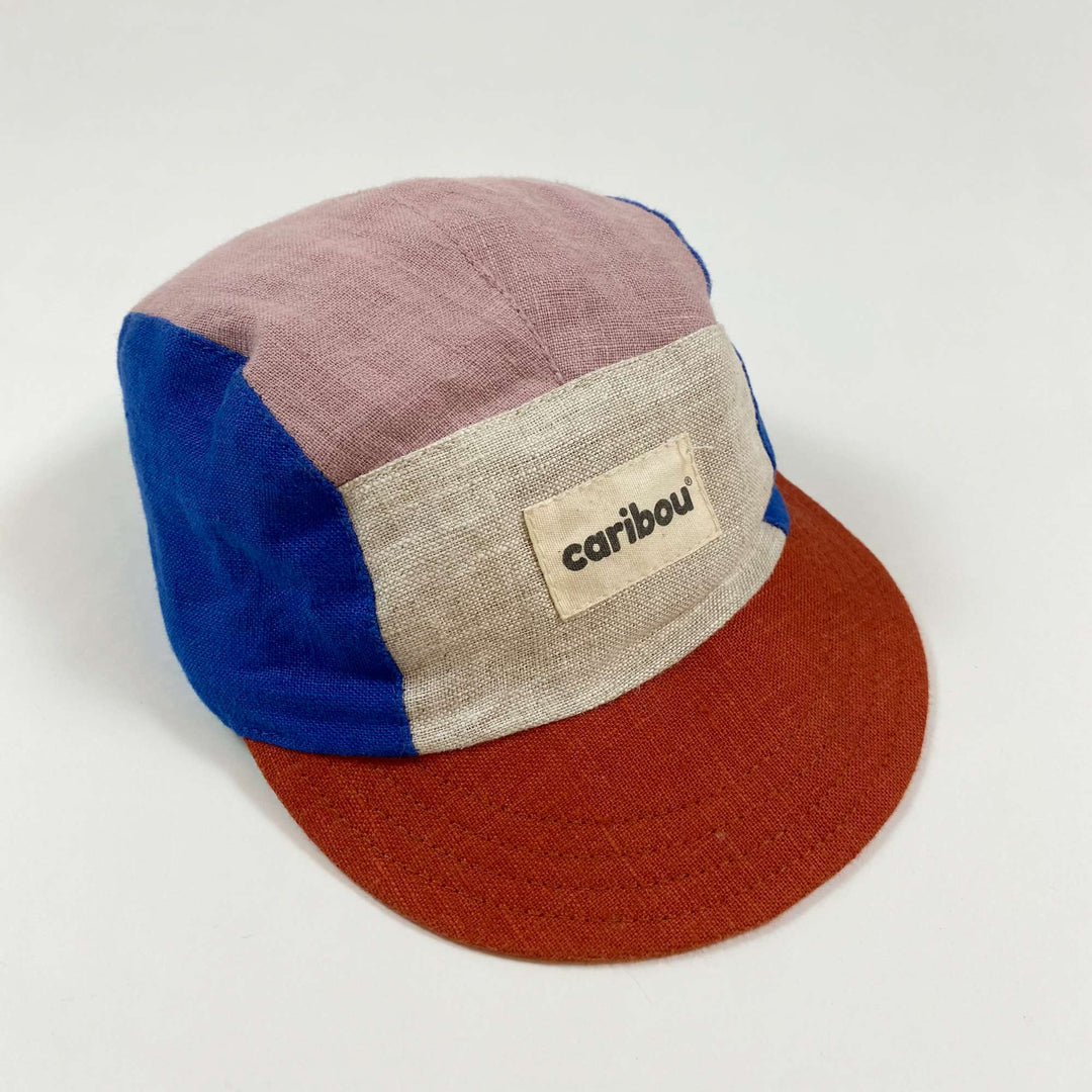 Caribou colour block linen cap Moyen/4-18M 1