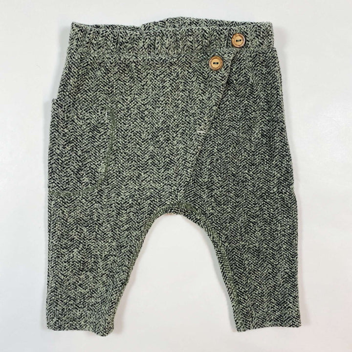 Zara grey houndstooth trousers 3-6M/68 1