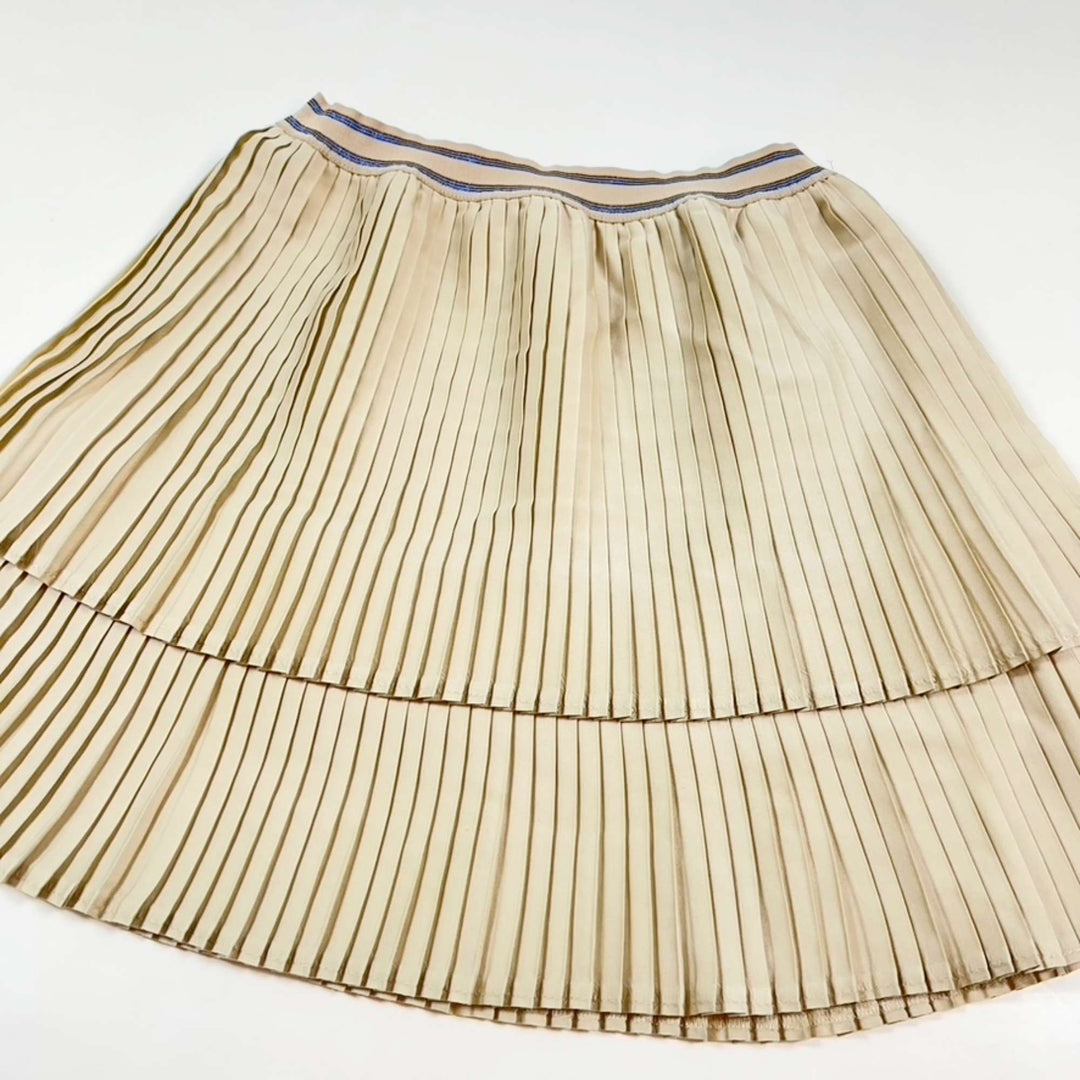 Bellerose beige pleated skirt 8Y 2