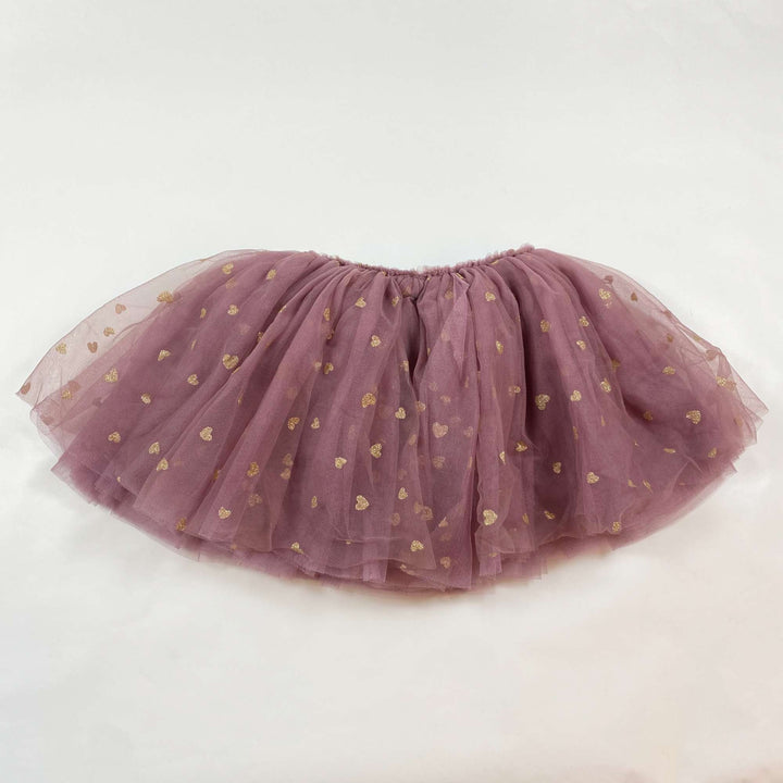 Mimi & Lula purple heart tutu one size 3