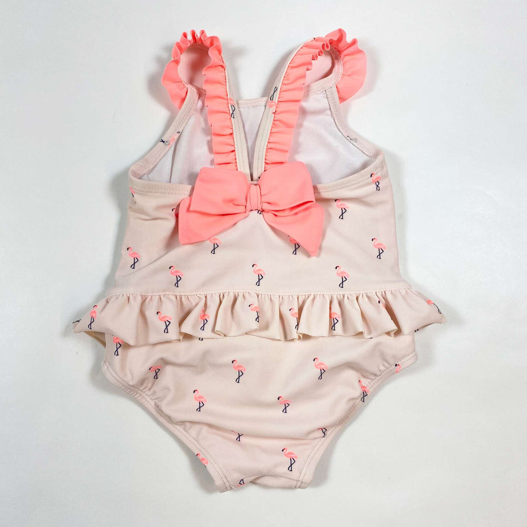 Janie and Jack flamingo print swimsuit 12/18M 2