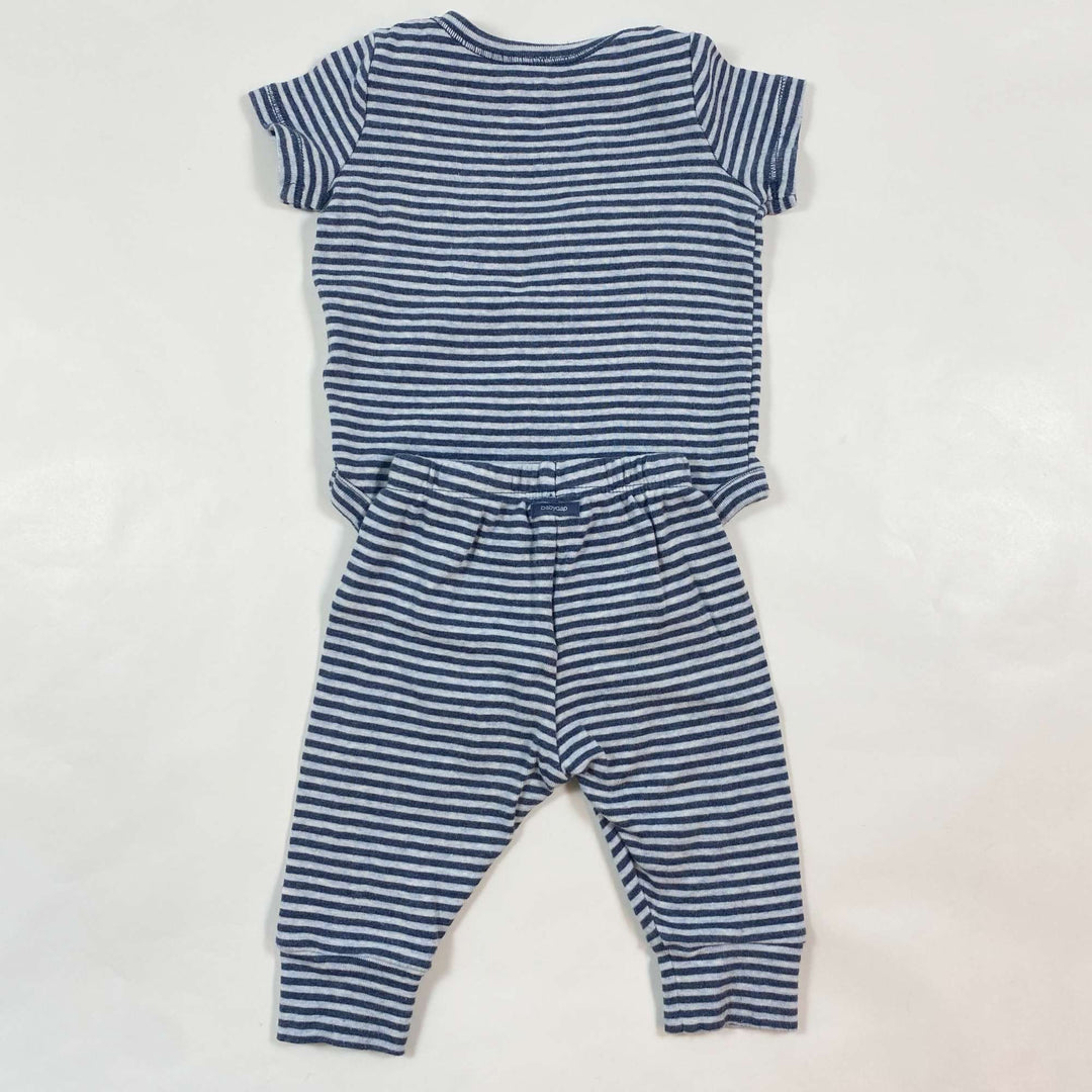 Gap striped baby set 0-3M 2