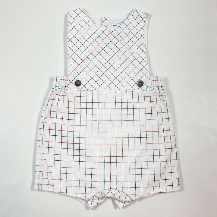 Jacadi check romper 12M/74 1