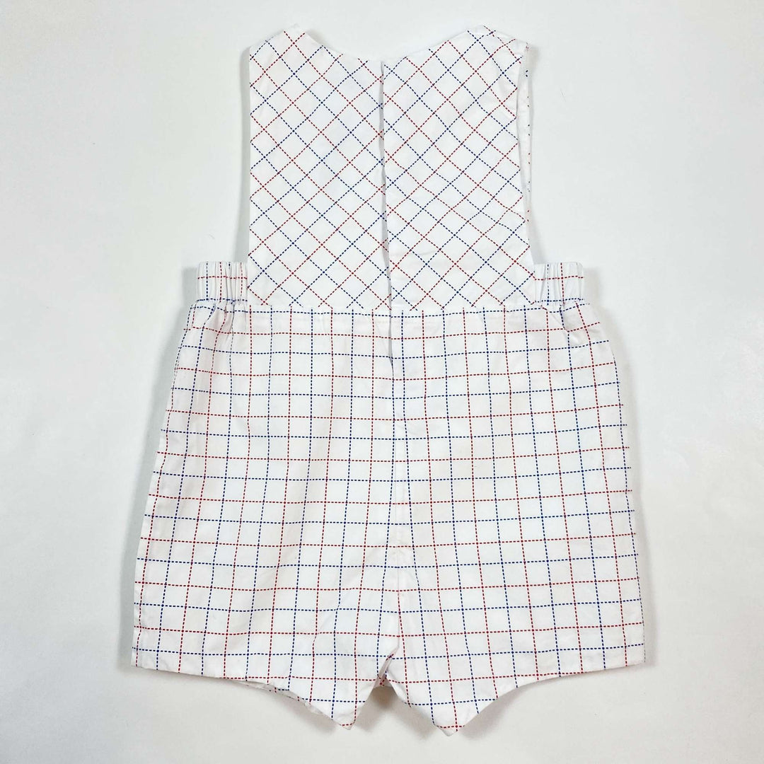 Jacadi check romper 12M/74 2