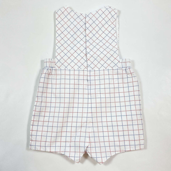 Jacadi check romper 12M/74 2