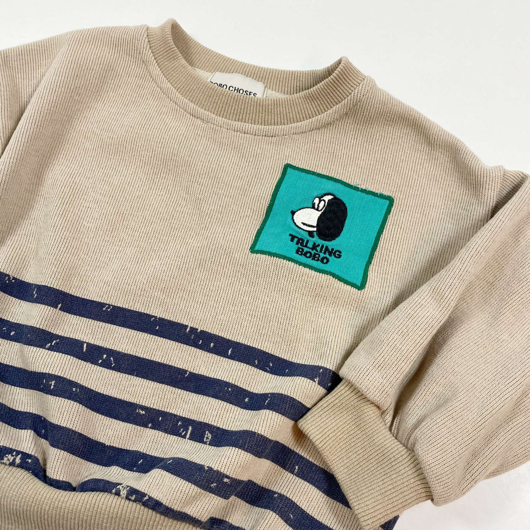 Bobo Choses Talking Bobo sweatshirt 12-18M/80 2