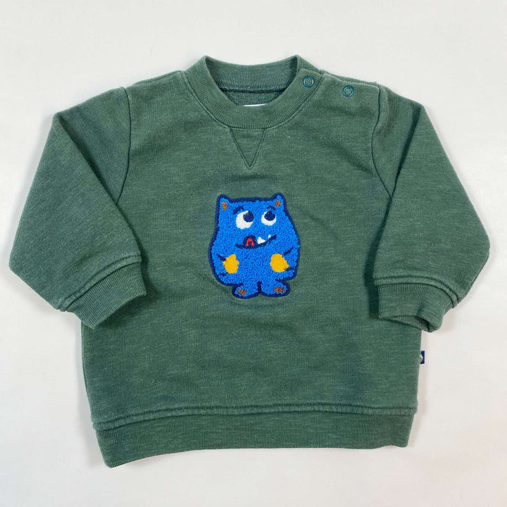 Filou & Friends forest green sweatshirt 6M 1