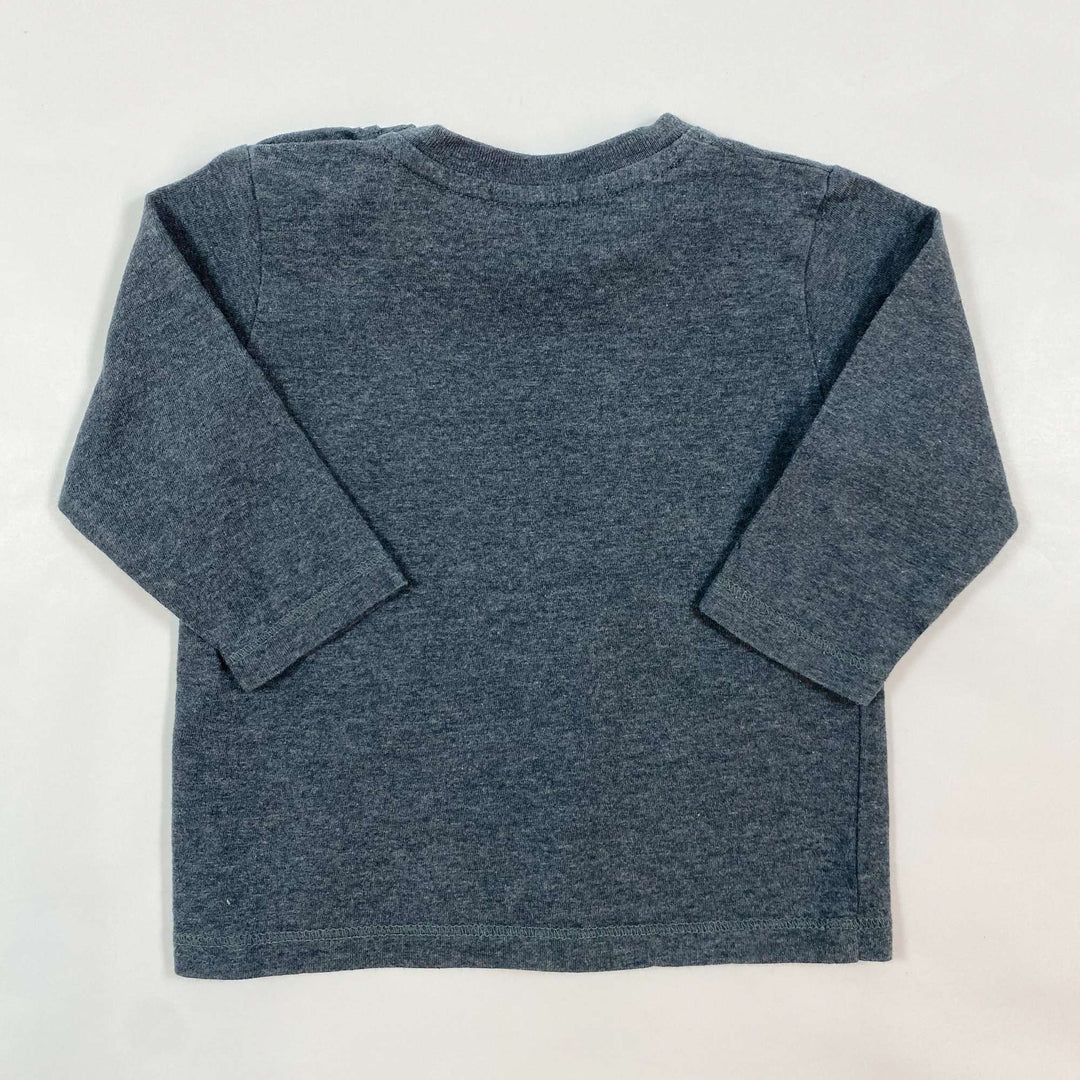 Burberry grey long-sleeved t-shirt 6M/67 2