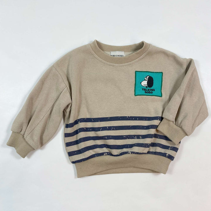 Bobo Choses Talking Bobo sweatshirt 12-18M/80 1