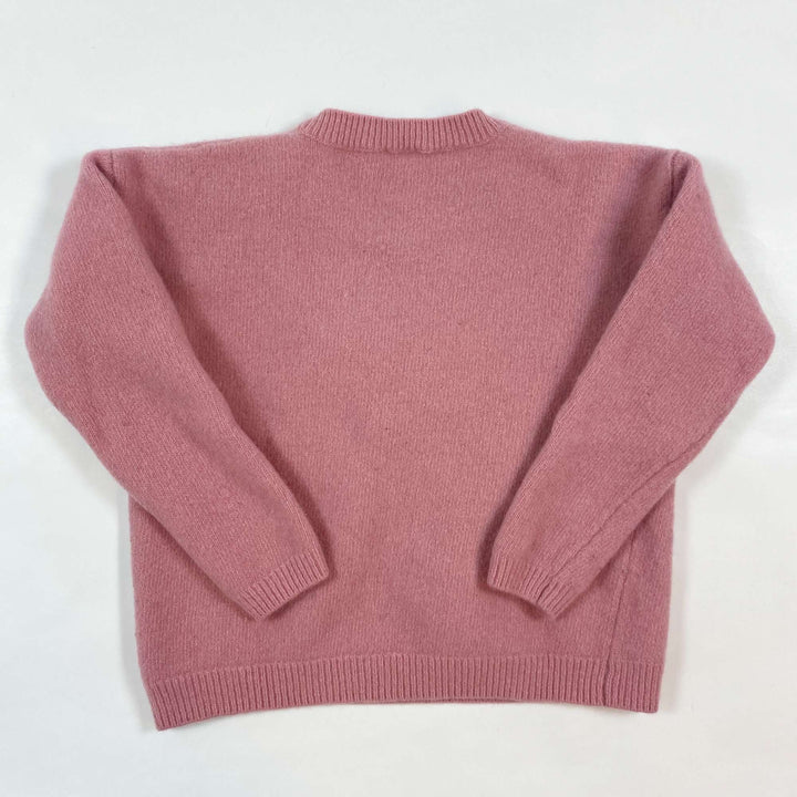 Il Gufo pink dog knit sweater 8Y 3