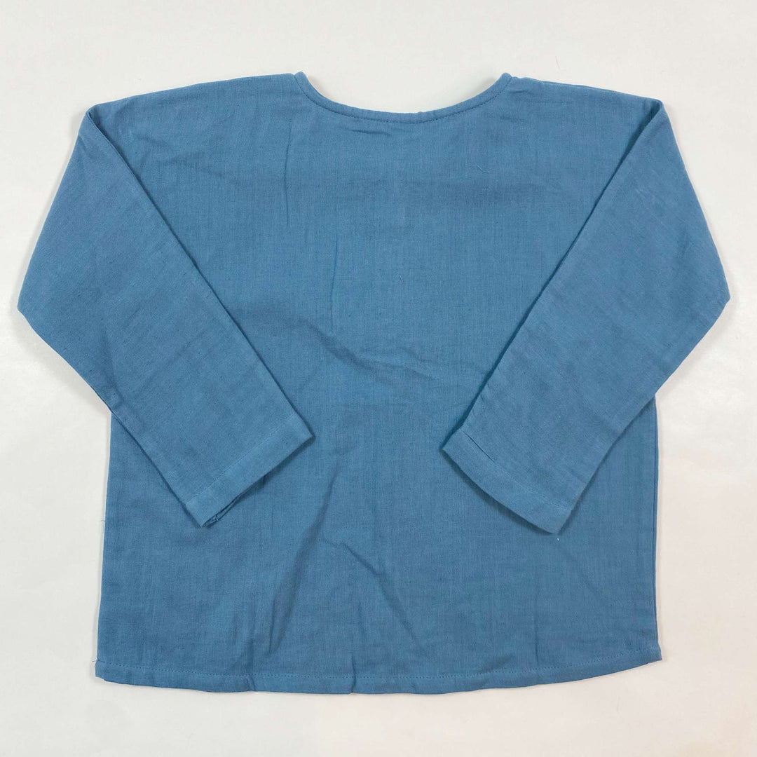 Kate Quinn teal organic cotton top Second Season 4Y 3