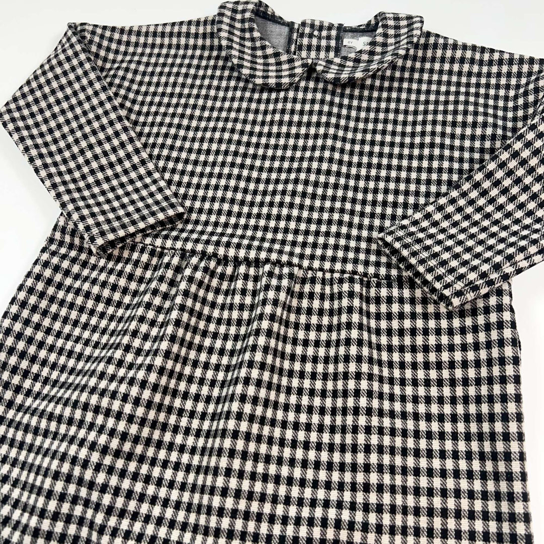 Sproet & Sprout pied de poule warm dress 4Y 2