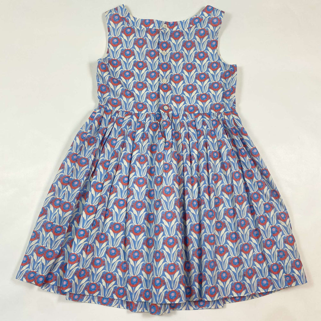 Bonpoint block print sleeveless dress 6Y 2