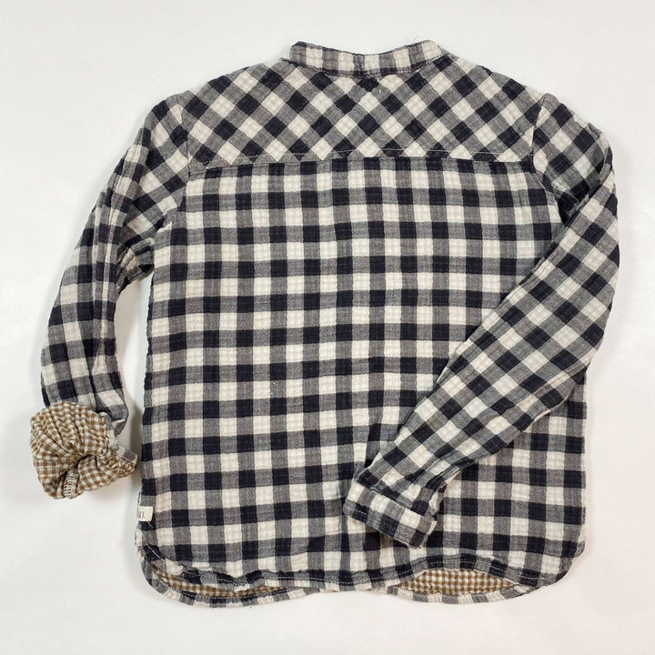 Búho large gingham shirt 6Y 3