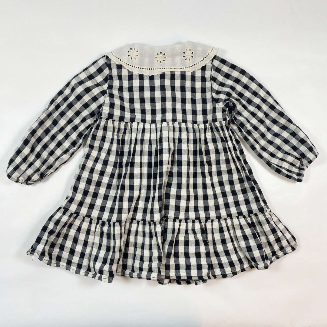 Zara large gingham dress 2-3Y/98 4