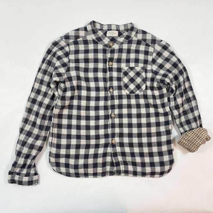 Búho large gingham shirt 6Y 1