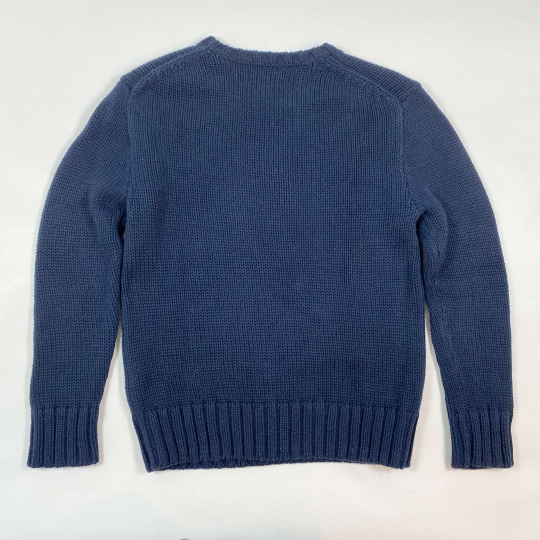 Ralph Lauren stars and stripes navy jumper 7Y 2