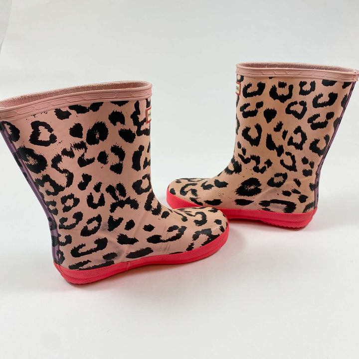Hunter leopard rain boots 29 3