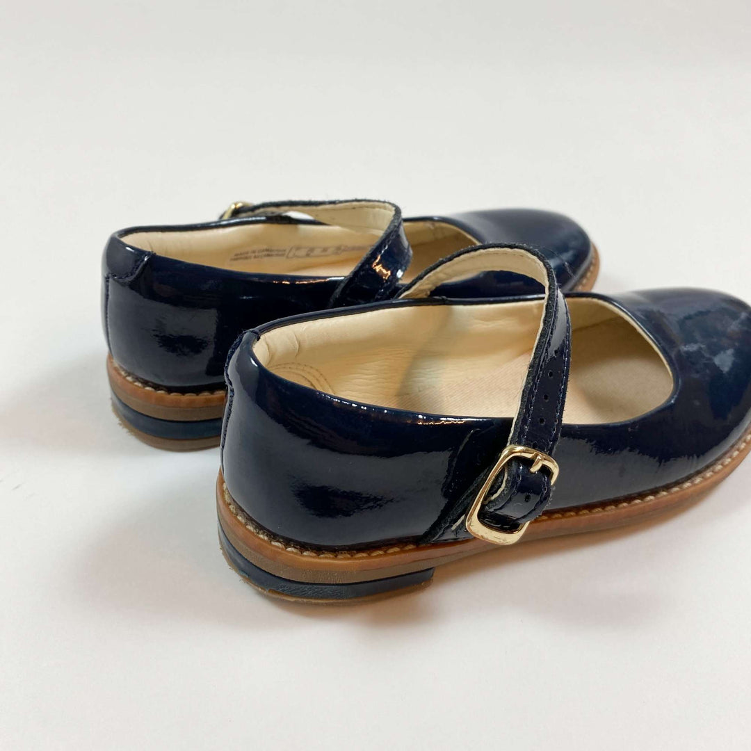 Clarks navy patent Mary Janes 24 2