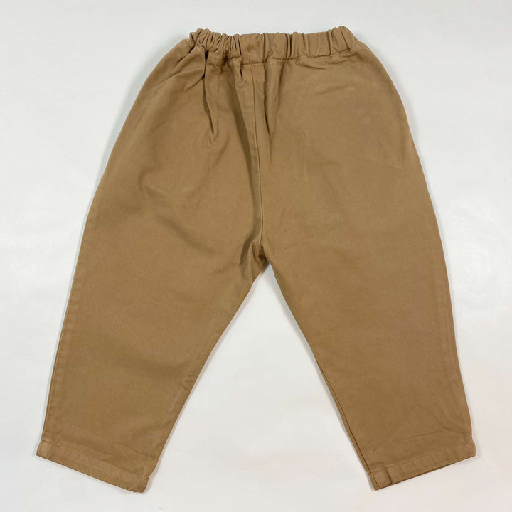 The Simple Folk The Twill trousers camel 3-4Y 2