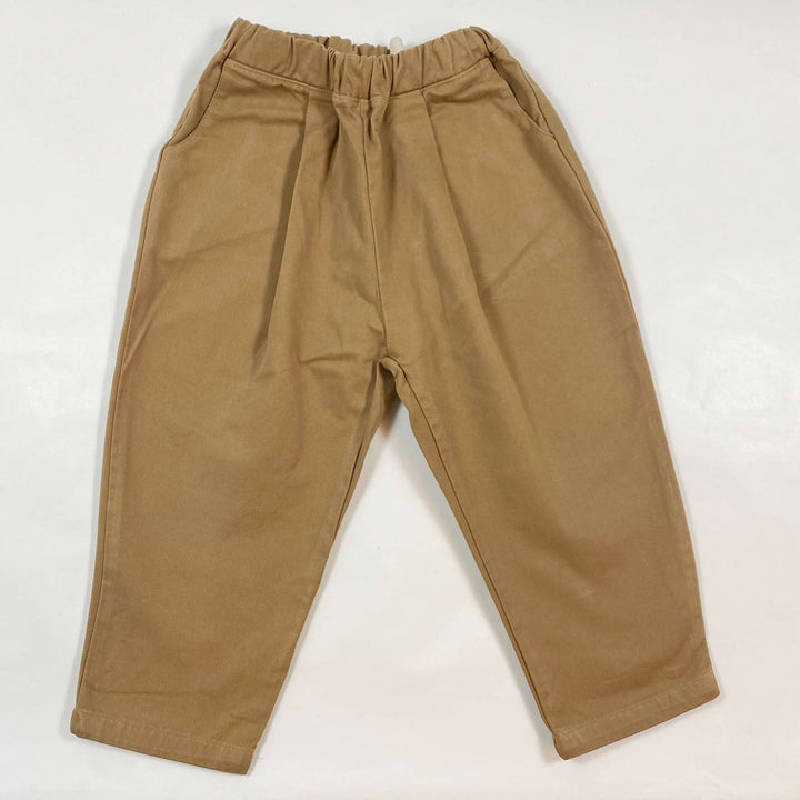 The Simple Folk The Twill trousers camel 3-4Y 1