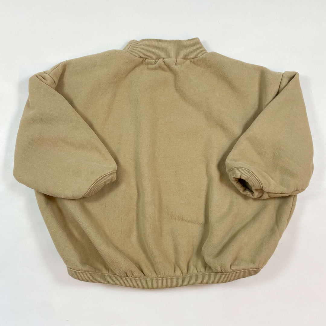 Anggoo beige sweatshirt with sherpa details pockets L (4-5Y) 2