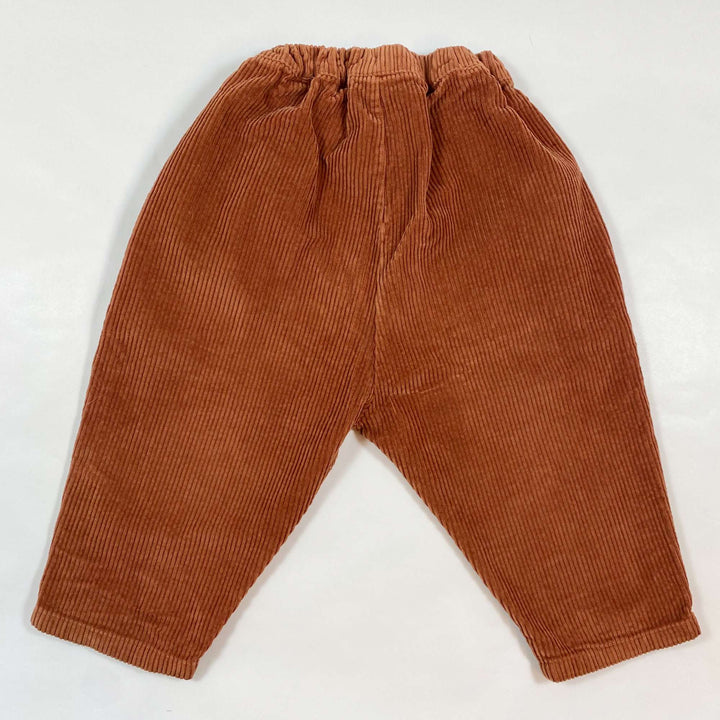 LiiLu rust corduroy trousers 2Y 2