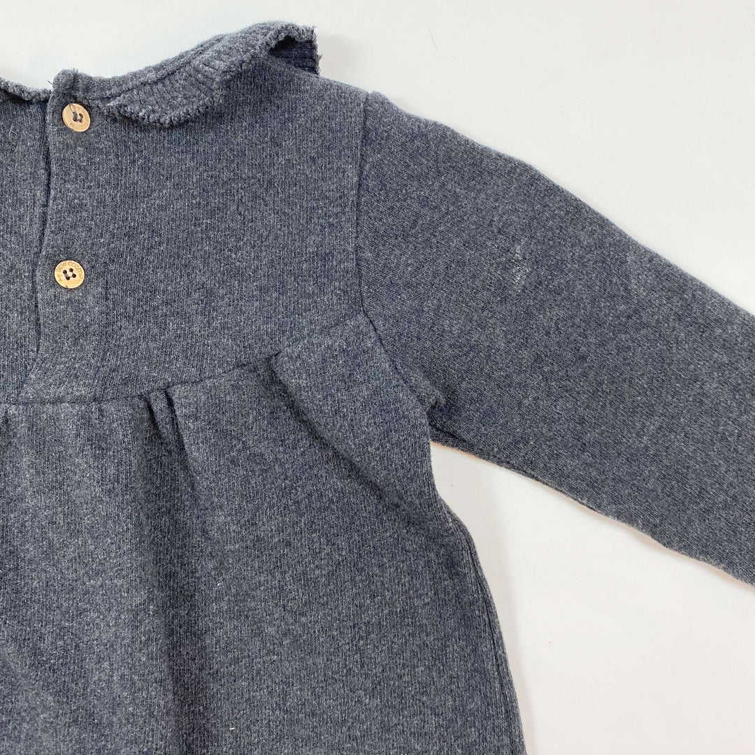 My Little Cozmo dark grey knit dress 36M 3