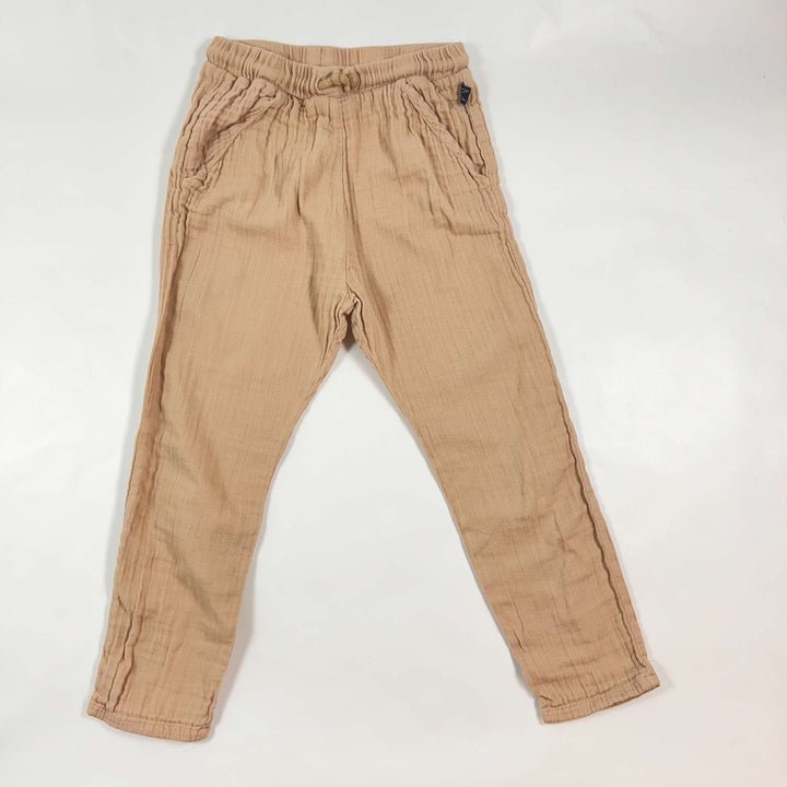 Monkind peach muslin pants 4-5Y 1