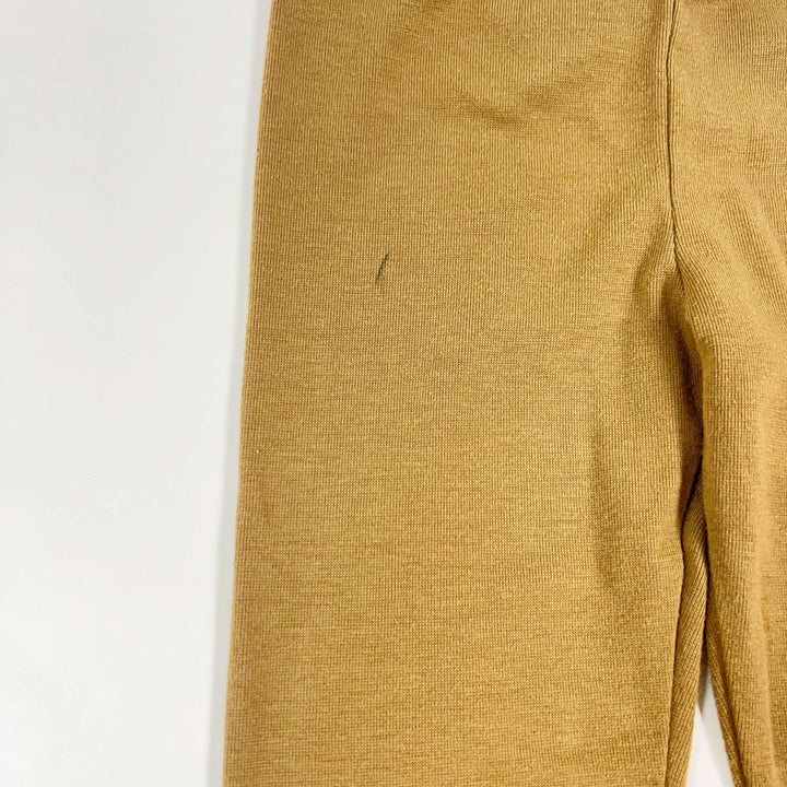 MarMar Copenhagen mustard leggings 7Y 2