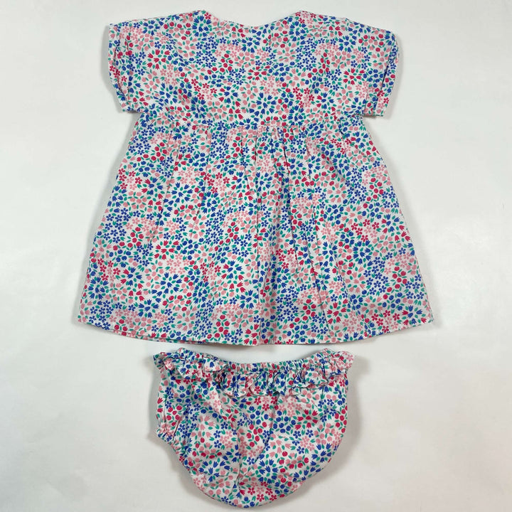 Cadet Rousselle floral dress & bloomer set 6M/67 3