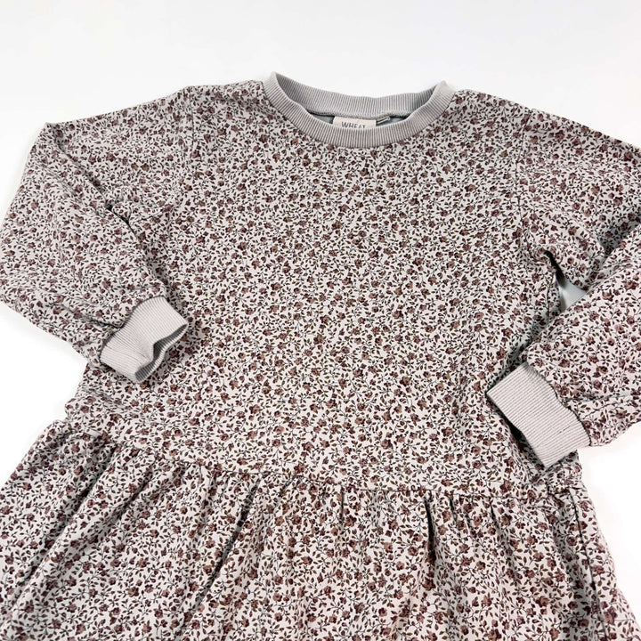 Wheat grey floral dress 6Y/116 2