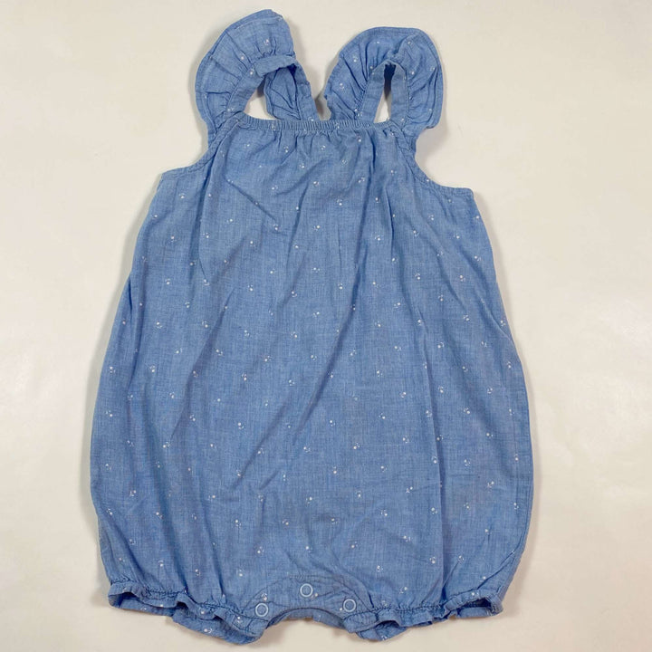 H&M soft blue romper 12-18M/86 1