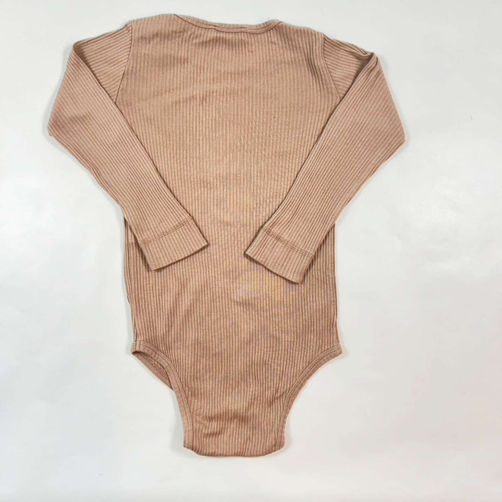 MarMar Copenhagen dusty pink rib body 2Y 2