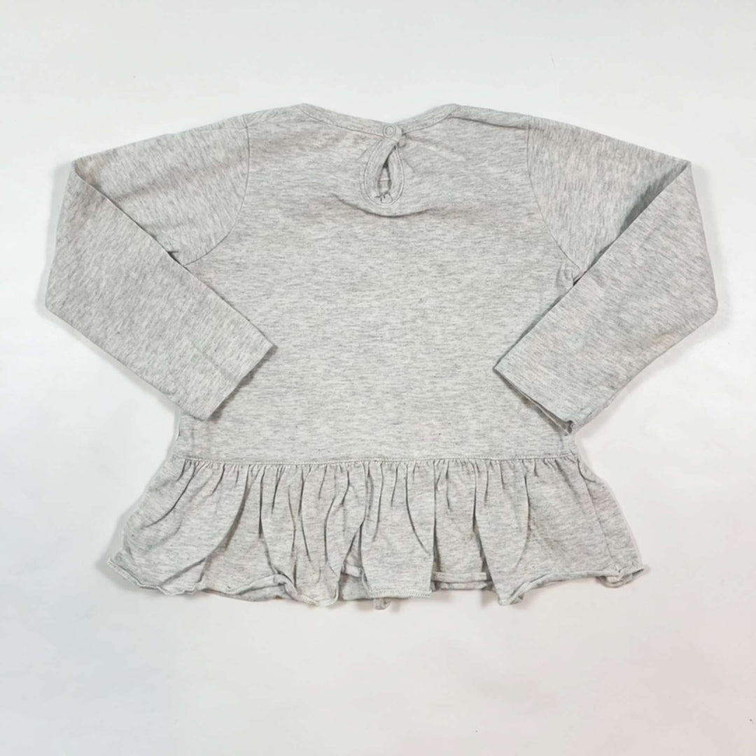 Jamie Kay grey melange longsleeve 2Y 2