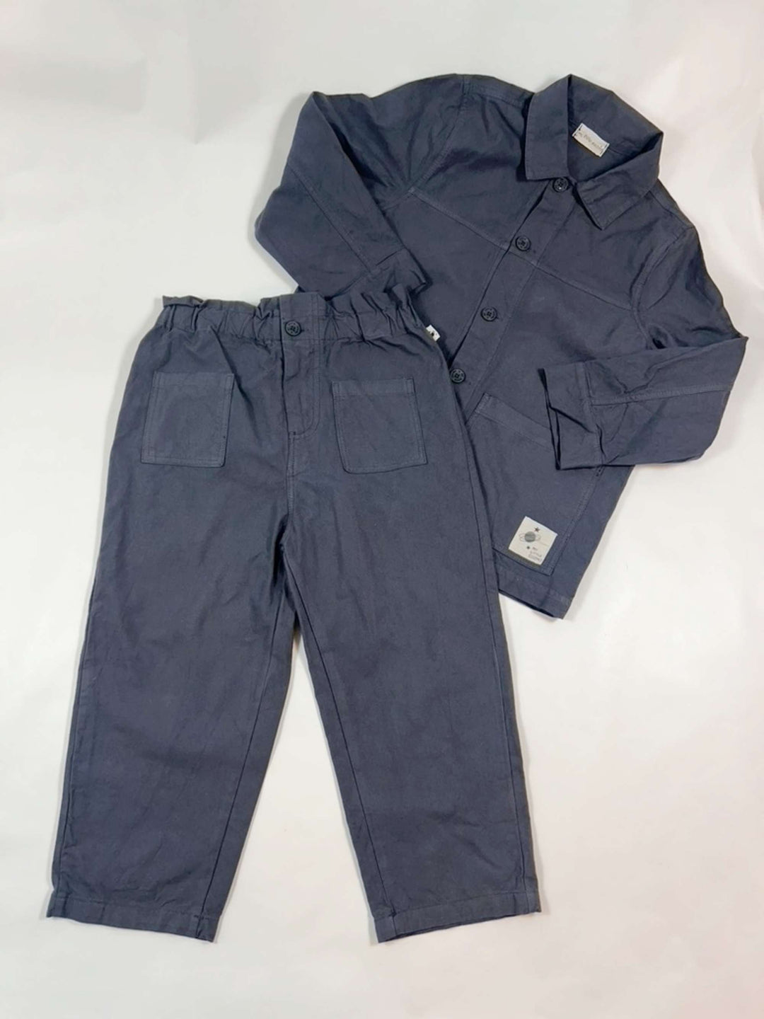 My Little Cozmo grey shirt and trousers set 6Y 2