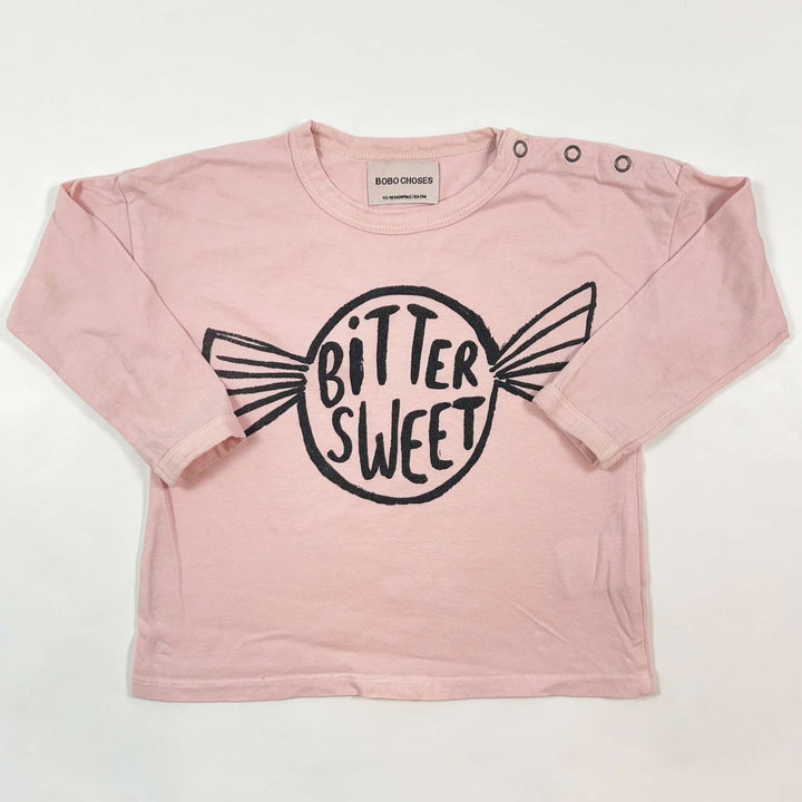 Bobo Choses pink bitter sweet longsleeve 12-18M/80cm 1