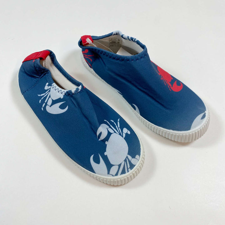 Archimède blue crab print swim shoe Second Season 31 1