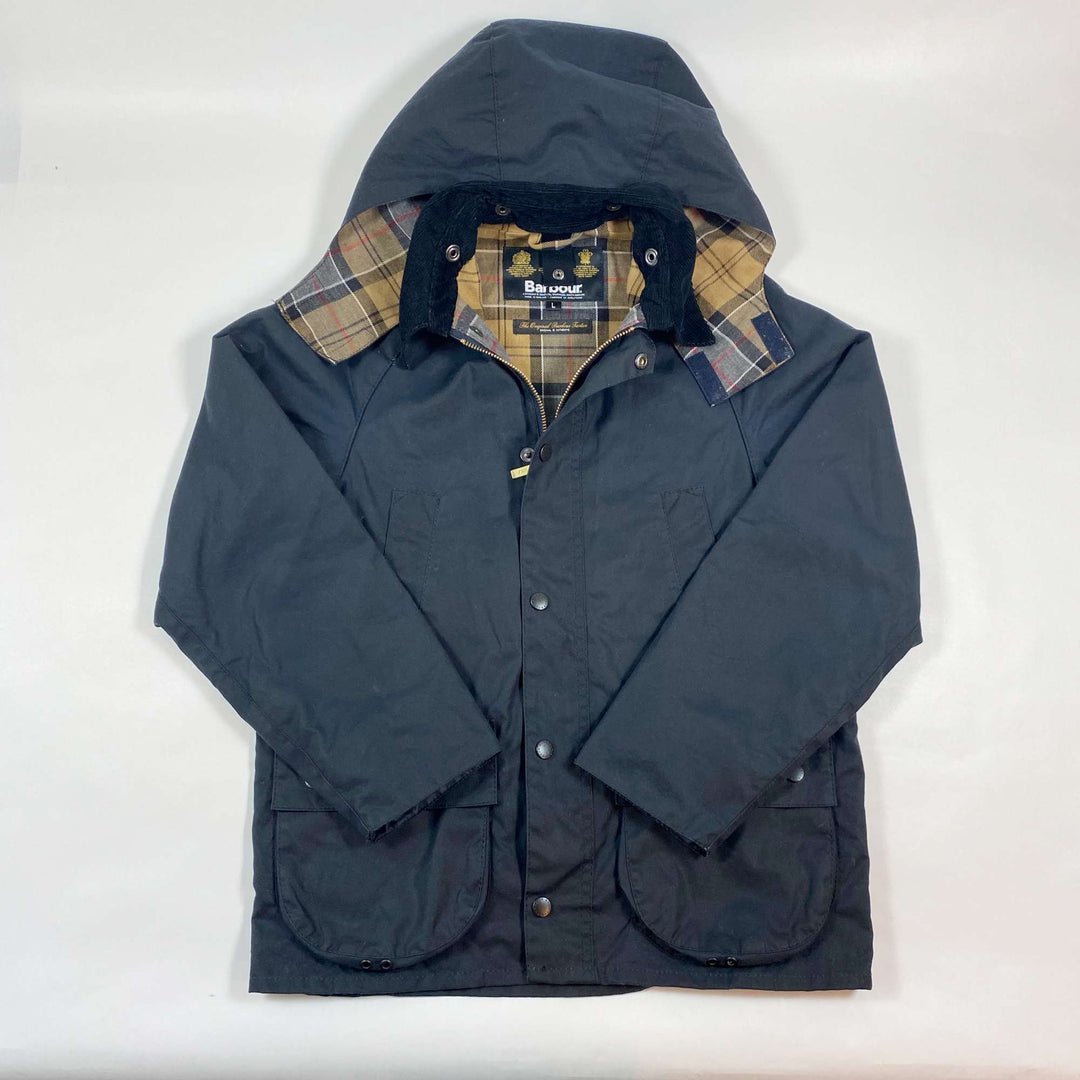 Barbour Beaufort waxed jacket L/10-11Y/146 1