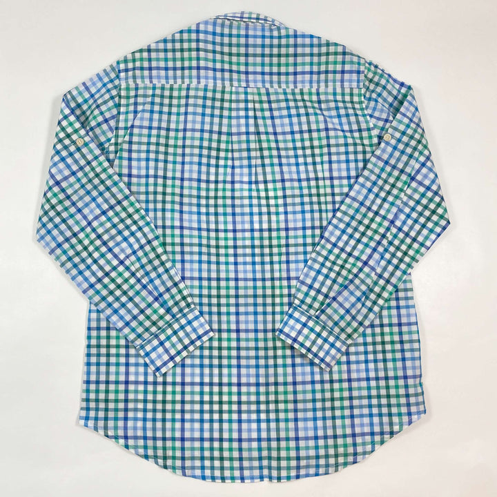 Il Gufo ocean blue checked shirt Second Season 10Y 2