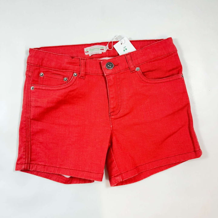 Bonpoint red denim shorts Second Season 10Y 1