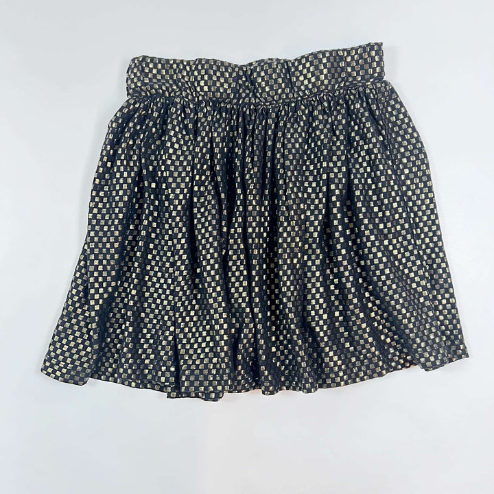 Finger in the Nose gold/black festive skirt 8-9Y 1