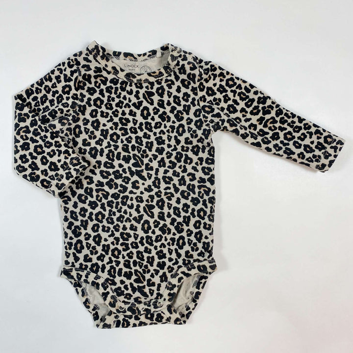 Lindex leopard body 2-4M/62 1