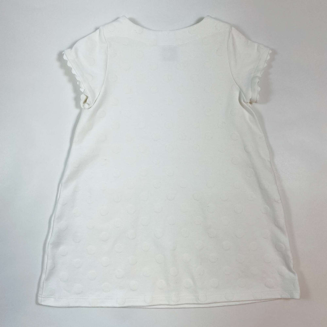 Petit Bateau white pocketed dress 24M/86 2