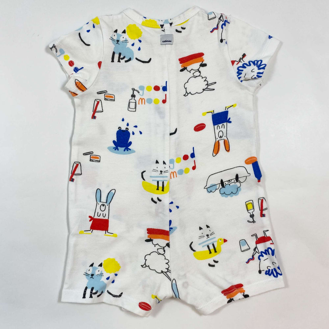 Catimini short-sleeved cartoon romper 3M/59 2