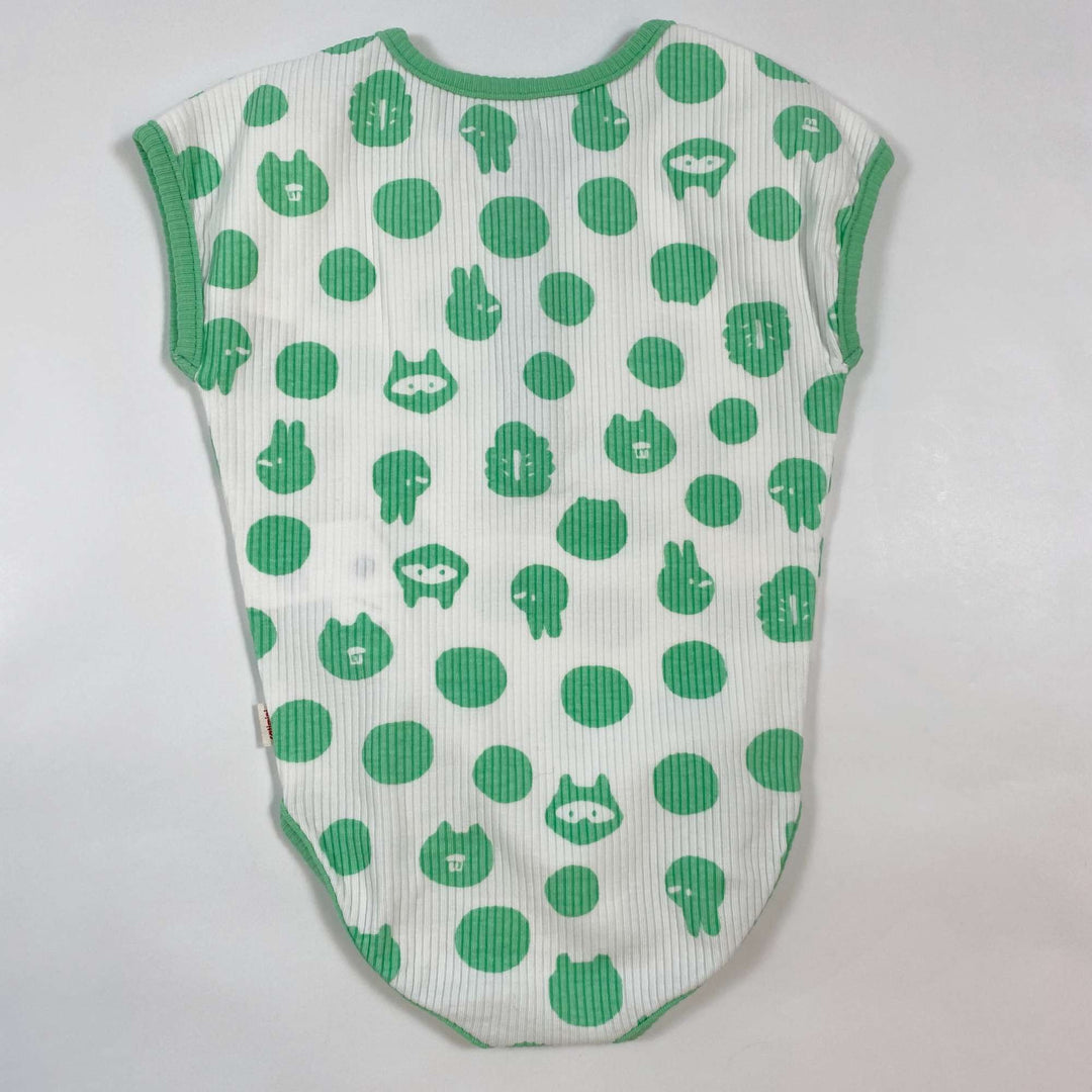 Catimini green print ribbed body Second Season 12M/74 3