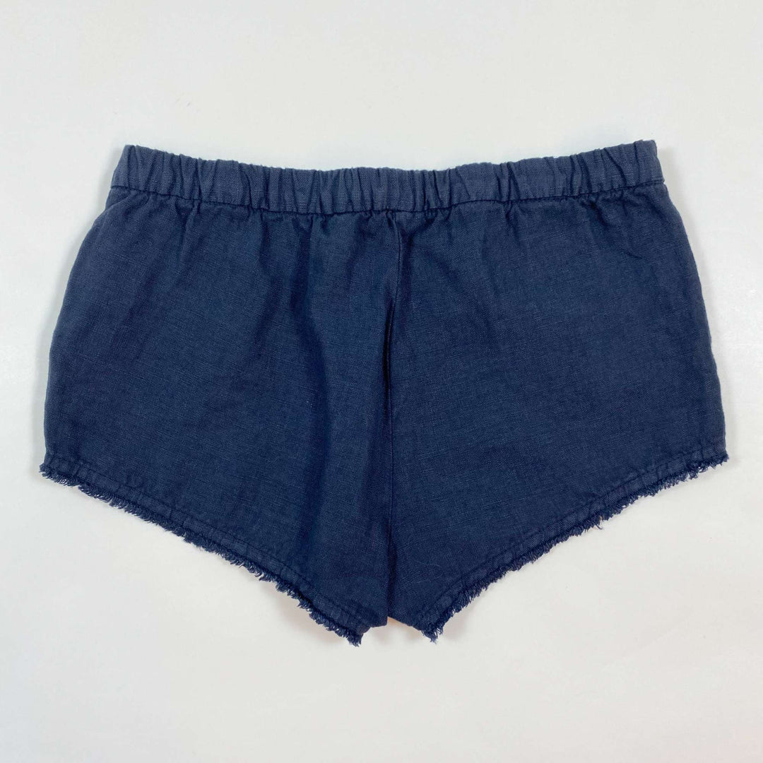 Il Gufo navy linen shorts Second Season 6Y 2