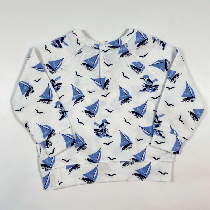 Ralph Lauren sail boat print sweatshirt Second Season 9M 3