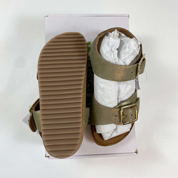 Vertbaudet khaki open sandals Second Season 29 3